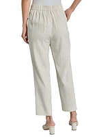 Jones New York Women's Pinstriped Straight-Leg Pants