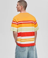 Mode of One Men's Short-Sleeve Hollywood-Stripe T-Shirt, Exclusively at Macy's