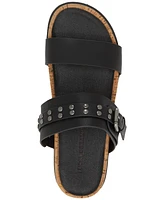 Lucky Brand Women's Dineesa Double Band Slip-On Footbed Sandals