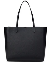 Lauren Ralph Pebbled Leather Extra-Large Cameryn Tote Bag