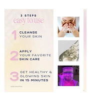 Skin Mantra 7 Led Mask Therapy Lightweight and Portable Facial Care Mask
