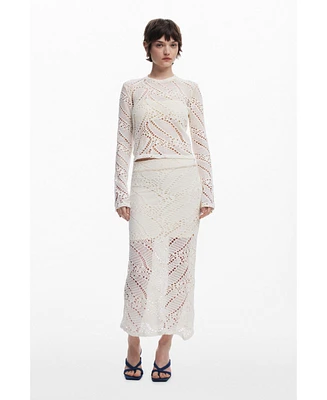 Desigual Women's Lace skirt