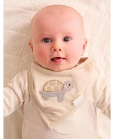 Purebaby Baby Bodysuit, Leggings and Bib 3 Piece Gift Set