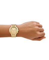 Michael Kors Women's Gramercy Chronograph Gold-Tone Stainless Steel Watch