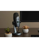 Blue Microphones Yeti Nano Premium Usb Mic (Shadow Grey) Podcaster's Bundle