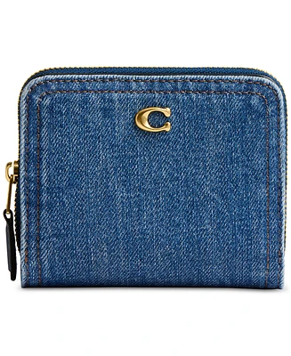 Coach Essential Denim Bifold Wallet