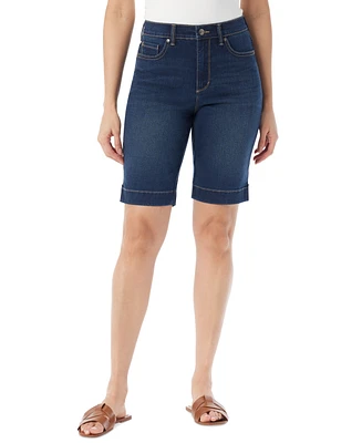 Gloria Vanderbilt Women's Amanda Denim Bermuda Shorts