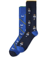Polo Ralph Lauren Men's Polo Athletic Club Mini Bears Slack Socks