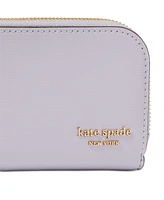 kate spade new york Devin Saffiano Leather Small Slim Bifold Wallet