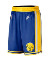 Men's Nike Blue Golden State Warriors 2022/23 Classic Edition Swingman Performance Shorts
