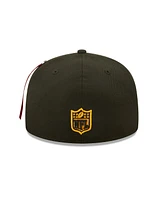 Men's New Era X Alpha Industries Black Pittsburgh Steelers 59Fifty Fitted Hat