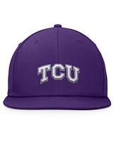 Top of the World Men's Purple Tcu Horned Frogs Fundamental Snapback Hat