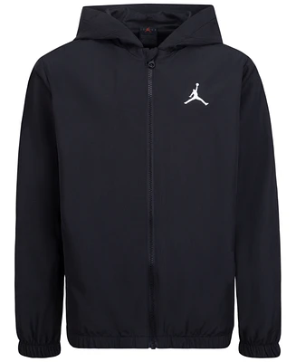 Jordan Big Boys Dri-fit Raglan Windbreaker Jacket