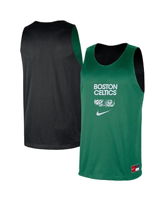 Nike Men's Kelly Green/Black Boston Celtics Courtside Reversible Mesh Practice Jersey