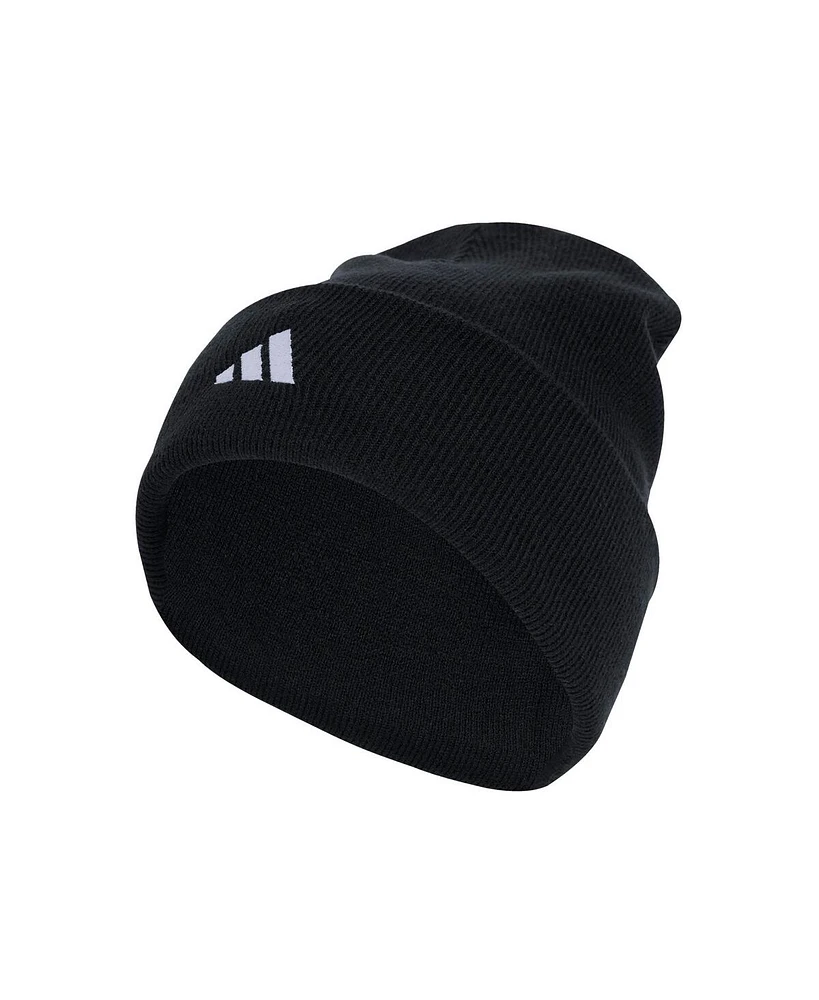 Adidas Men's Black Mercedes-amg Petronas F1 Team Wear Cuffed Knit Hat