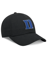 Nike Men's Black Duke Blue Devils Club Adjustable Hat