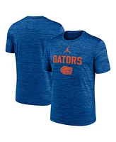 Jordan Men's Royal Florida Gators Campus Slant Velocity Performance T-Shirt