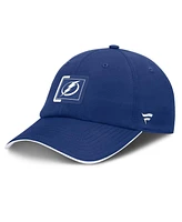 Fanatics Men's Blue/White Tampa Bay Lightning Authentic Pro Ripstop Adjustable Hat