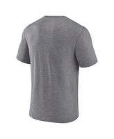 Fanatics Men's Heather Gray Philadelphia Eagles Go-Getter Tri-Blend T-Shirt