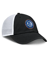 Fanatics Men's Black/White New York Islanders Averie Trucker Adjustable Hat