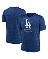 Nike Men's Royal Los Angeles Dodgers Velocity Performance T-Shirt