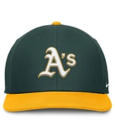 Nike Men's Green/Gold Athletics Pro Performance Snapback Hat