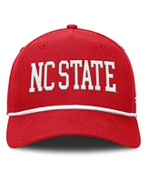 Fanatics Men's Red Nc State Wolfpack Foul Ball Rope Adjustable Hat