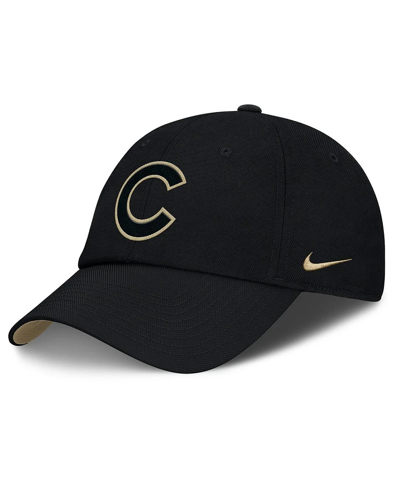 Nike Men's Black Chicago Cubs Club Adjustable Hat