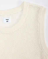 Mode of One Men's Cotton Sweater Tank, Exclusively at Macy's