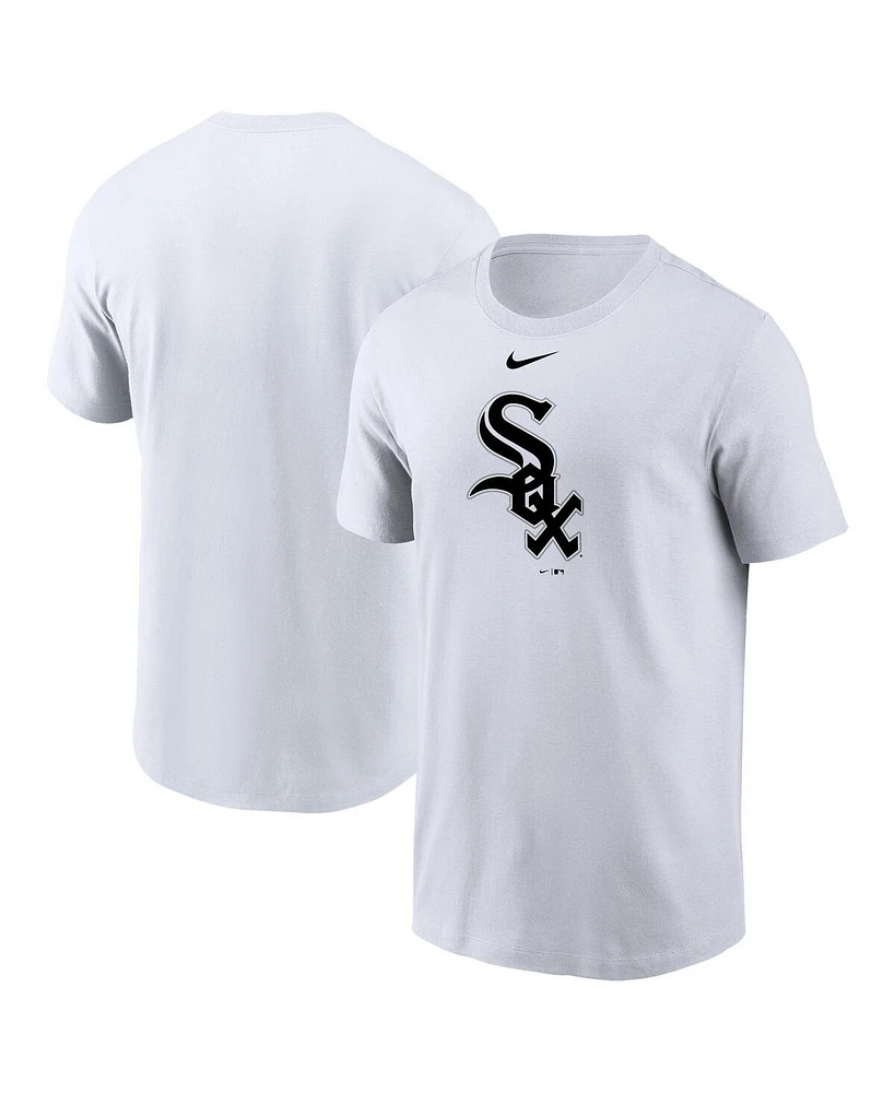 Nike Men's White Chicago Sox Large Logo T-Shirt