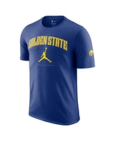 Jordan Men's and Women's Royal Golden State Warriors Essential Cities T-Shirt