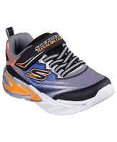 Skechers Little Kids S Lights: Flex-Glow Ultra Fastening Strap Light-Up Casual Sneakers from Finish Line