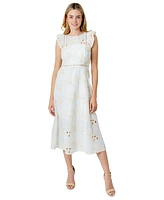 Sam Edelman Women's Eyelet Midi Dress