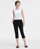 On 34th Women's Mid Rise Stretch Capri Pants, Exclusively at Macy's