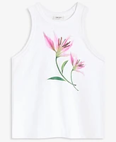 On 34th Women's Lily Graphic-Print Tank Top, Exclusively at Macy's