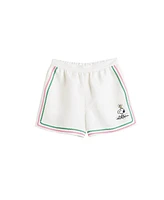 Chinti and Parker Women's & Linen-Cotton Peanuts Vacation Shorts