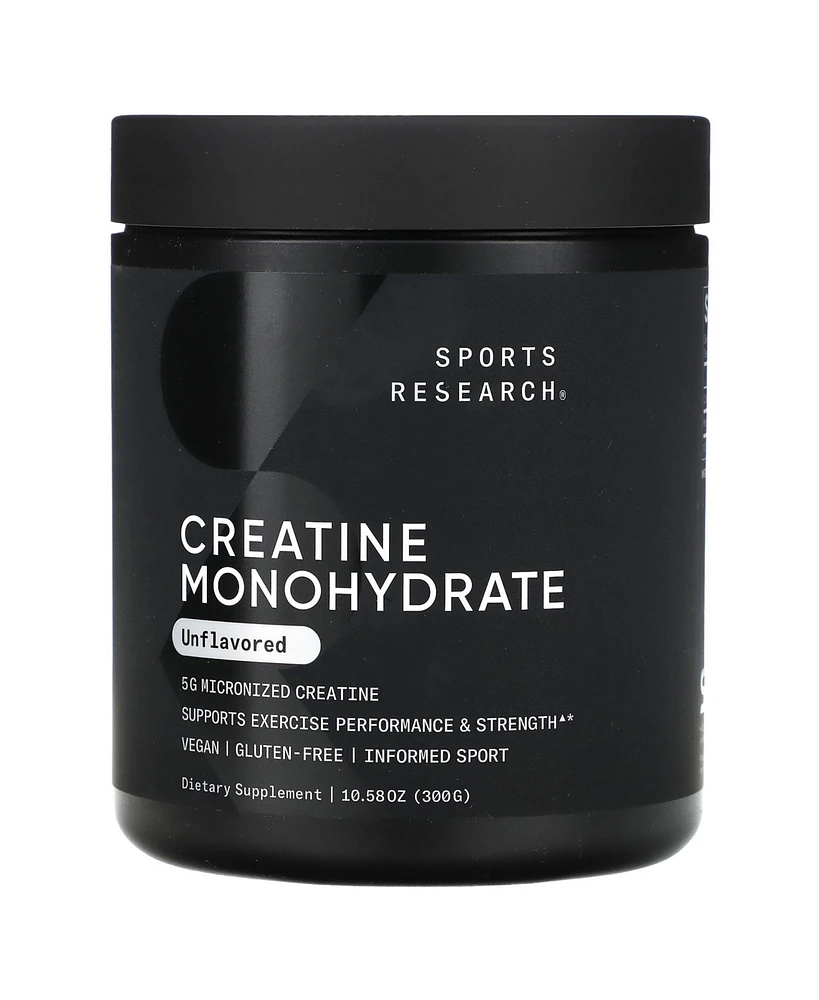 Sports Research Creatine Monohydrate Unflavored