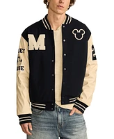 Lucky Brand Men's Mickey Friends Varsity Jacket