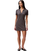 Calvin Klein Jeans Women's Liquid Shine Minidress