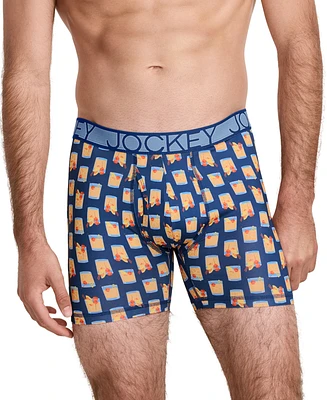 Jockey Active Microfiber 3.5" Boxer Brief