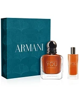 Men's -Pc. Emporio Armani Stronger With You Intensely Eau de Parfum Gift Set