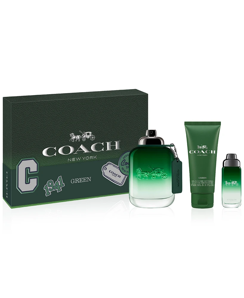 Coach 3-Pc. Coach Green Eau de Toilette Gift Set