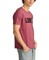 Lucky Brand Men's Mickey Logo Graphic T-Shirt