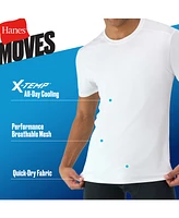 Hanes Men's 3pk. Ultimate Moves X-Temp Performance Crewneck T-Shirts