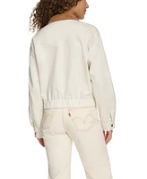 Levi's Women's Corduroy Collar Cotton Jacket