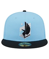 New Era Men's Light Blue Minnesota United Fc 2025 Kickoff 59FIFTY Fitted Hat