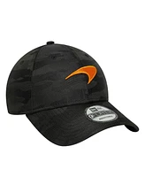 New Era Men's Black McLaren F1 Team Fanwear 9FORTY Adjustable Hat