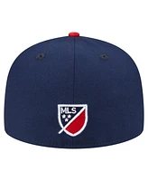 New Era Men's Navy England Revolution 2025 Kickoff 59FIFTY Fitted Hat