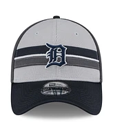 New Era Men's Gray/Navy Detroit Tigers 2025 Batting Practice 39THIRTY Flex Hat