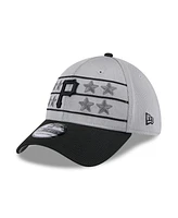 New Era Men's Gray/Black Pittsburgh Pirates 2025 Batting Practice 39THIRTY Flex Hat